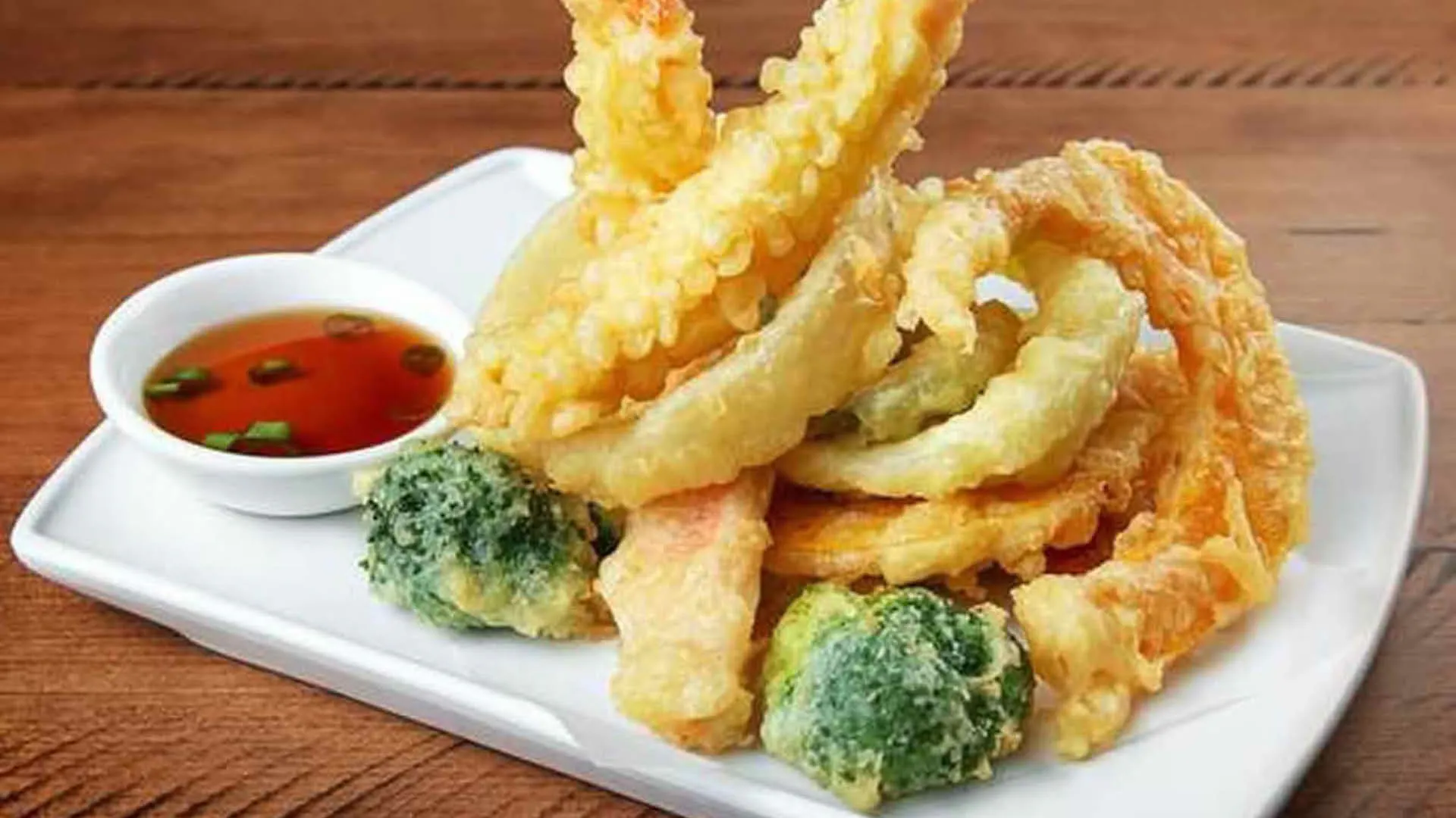 Shrimp & Vegetable Tempura at Sushi Seikou, Japanese Restaurant in Bayside